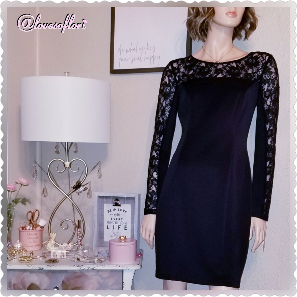 Jessica Simpson Navy and Lace